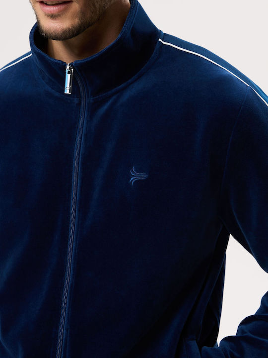 Veloux Sweatshirt Für Herren Blau