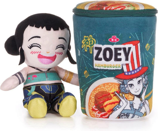 Whitehouse Leisure International LTD Plush Zoey Inside Noodles Kpop Demon Hunters 25 cm (Miscellaneous Designs)