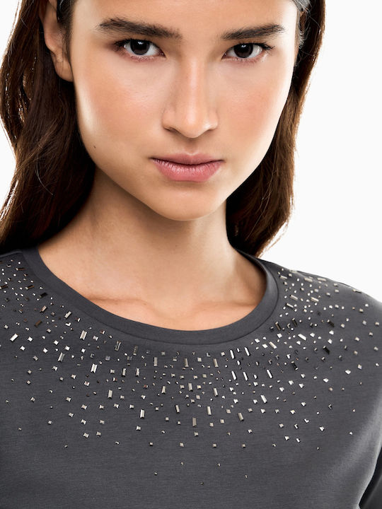 Emporio Armani Тениска Антрацит