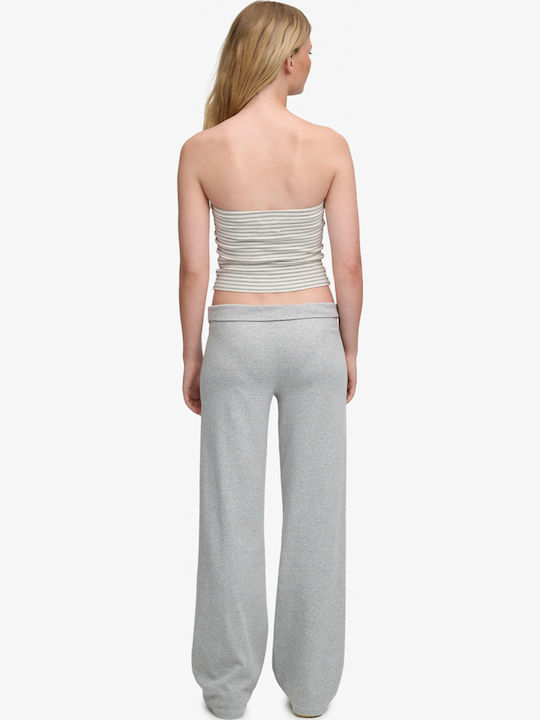 Damen Stoffhose Grau