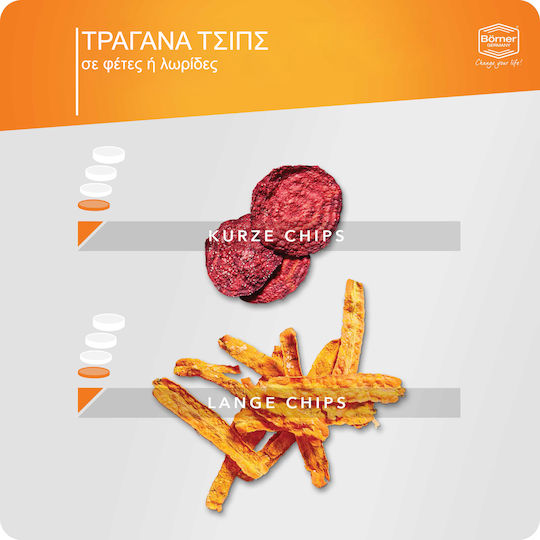 Borner Crispymaker Set de 2 Piese pentru Tăiat Chips