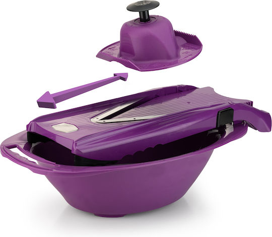 Borner Vegetable Collection Bowl Oval 38x23x10cm Purple