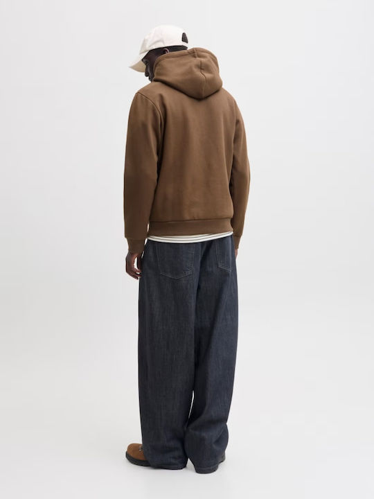 JJEBRADLEY Sweatshirt mit Kapuze Braun