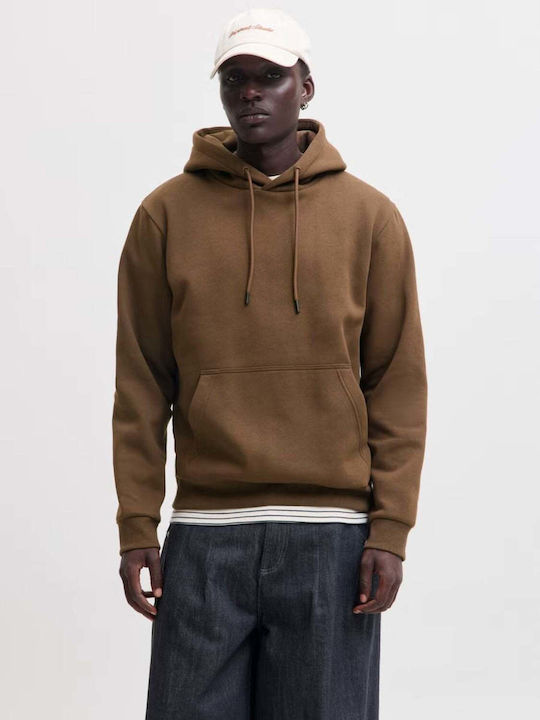 JJEBRADLEY Sweatshirt mit Kapuze Braun