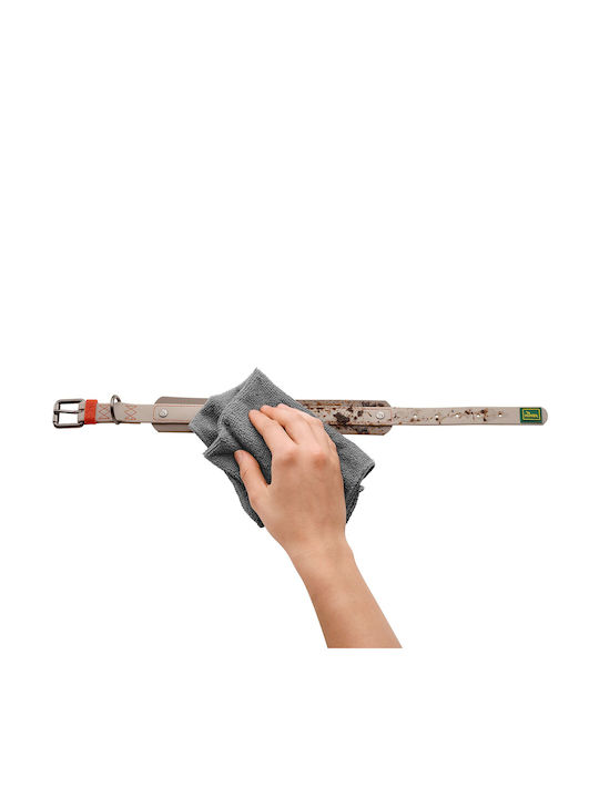 Guler Pentru Câini Hunter Havanna S-m 45 Cm Reglabil 32-40 Cm Lățime 3,5 Cm Material Nylon Rezistent Acoperire Plastic Satinat Elemente Metalice Negru Gunmetal
