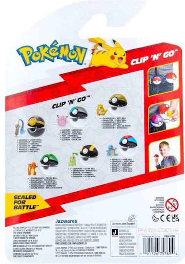 Jazwares Clip 'n' Go Pokemon
