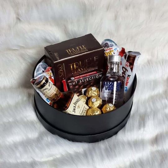 Cutie Cadou Selectioner Miniaturi Băuturi Dulciuri