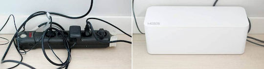 Mozos Kabelhalterung Weiß 1 Stück
