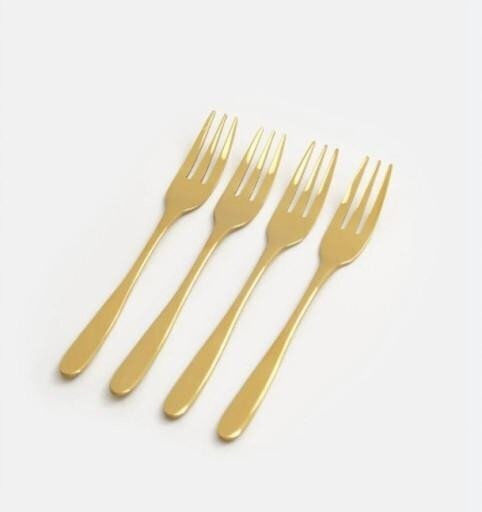Verlo Verlo Obst/Dessert Gabel Inox Silber 18.5cm
