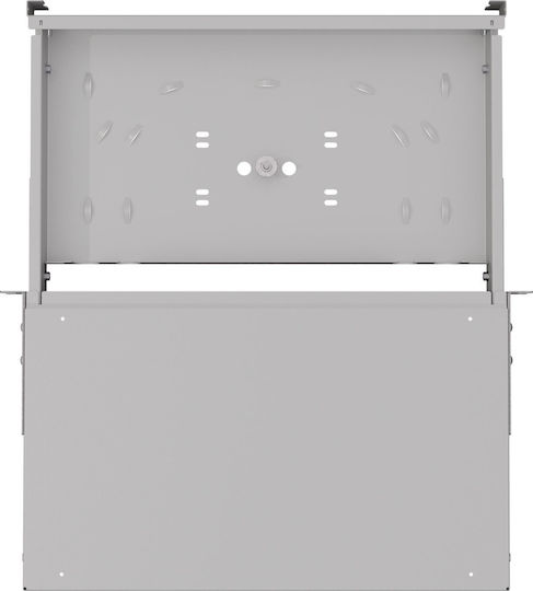 Stalflex Оптичен Пач Панел за Раф 1U 19" 24 Порта Сив