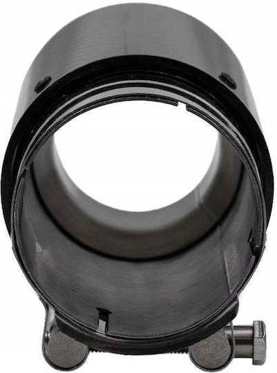 Mtuning Kaminrohr Auspuffendstück Typ: 46 101mm Eingang 70mm Carbon Glanz