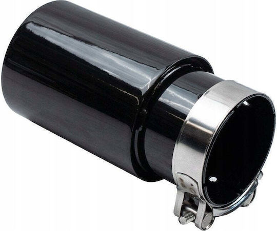 Mtuning Abgasendstück Typ: 51 101mm Eingang 76mm Schwarz Chrom