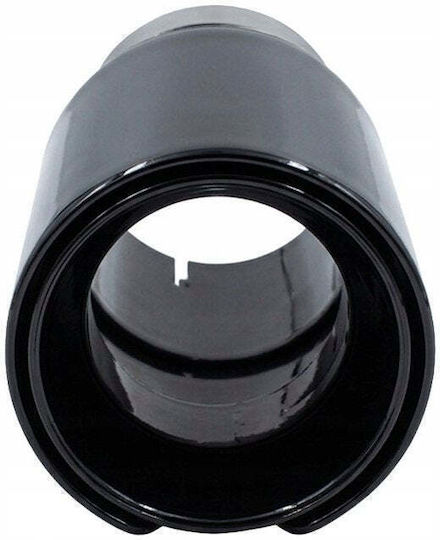 Mtuning Auspuffendstück Typ 51 89mm Eingang 70mm Schwarz Chrom
