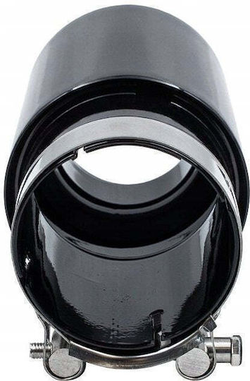 Mtuning Abgasendstück Typ: 51 101mm Eingang 76mm Schwarz Chrom