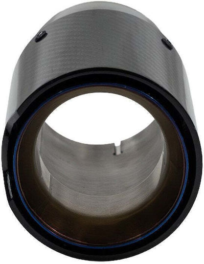 Mtuning Kaminrohr Auslass Typ: 46 101mm Eingang 76mm Carbon Glanz