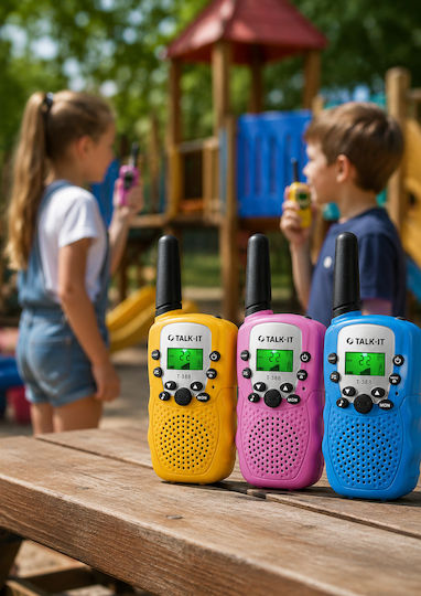 Vox Set Walkie Talkie 3 Bucăți În Culoare Multicoloră