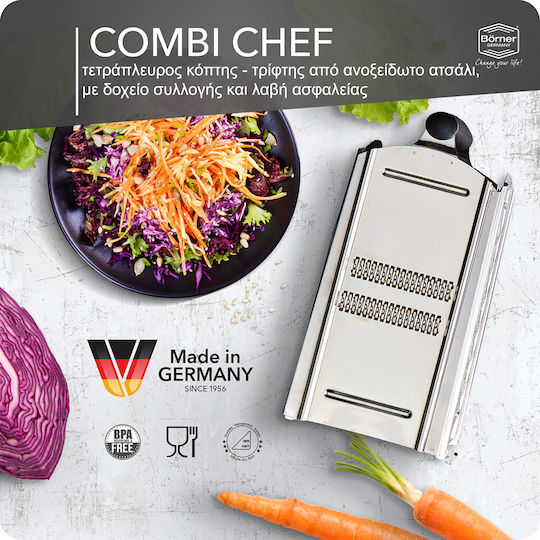 Borner Τρίφτης Κόφτης Τετράπλευρος Combi Chef