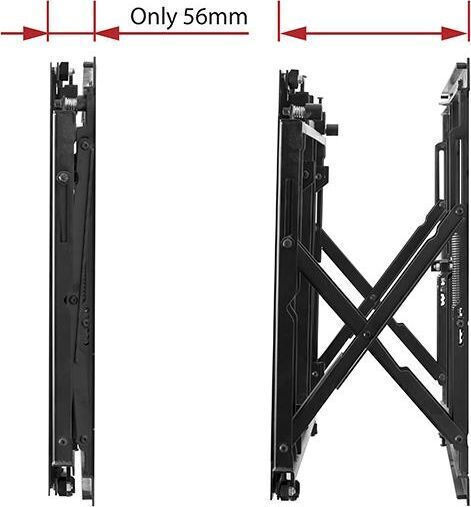 B-Tech BT8312/B Βάση Τηλεόρασης Τοίχου έως 70"