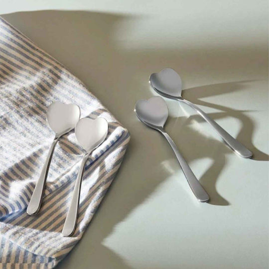 Alessi Big Love Dessert Ice Cream Spoon Stainless Steel Silver