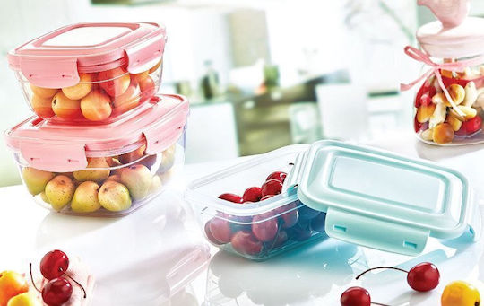 Katex Set of Transparent Silicone Lunch Boxes 3 Pieces