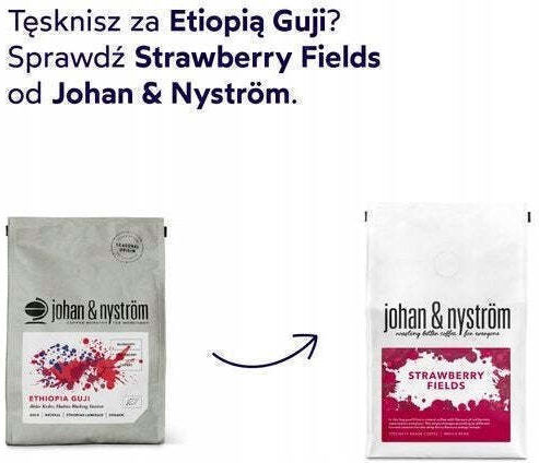 Johan & Nyström Филтърно кафе Арабика Ягода на зърна 250gr