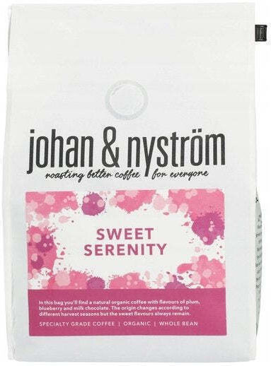 Johan & Nyström Καφές Φίλτρου Decaffeine Arabica Chocolate σε Κόκκους 250gr
