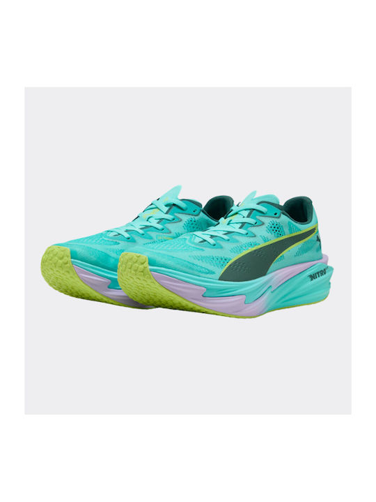 X Hyrox Deviate Nitro Elite 4 Women's Sport Shoes Running Green