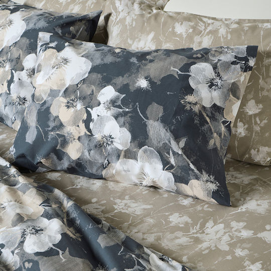 Kentia Подредба Плик за Завивка 100% Памук 260x240cm King Size с 2 Калъфки за Възглавници Azaro Azaro