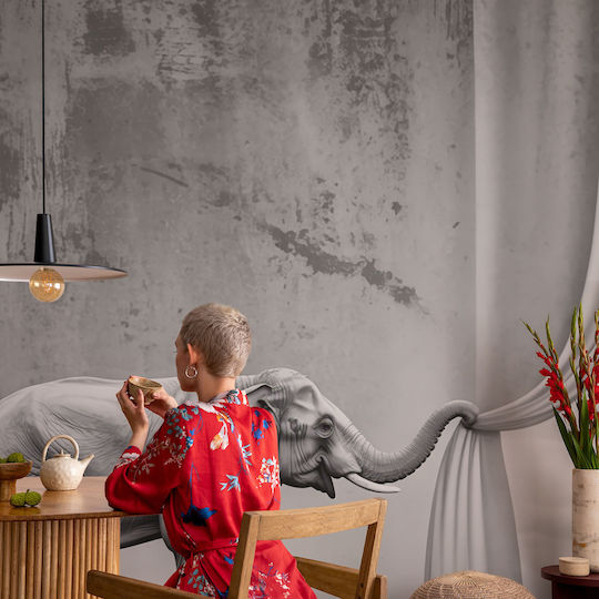 Tulup Kinder Tapeten Ein Elefant Ein Surrealer Welt 250x104