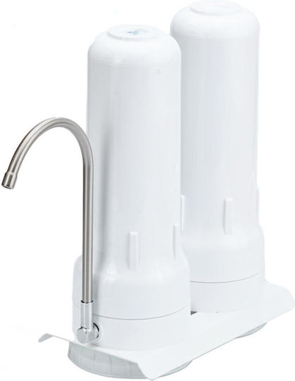 Filtrato Ct-14d Wasserfiltrationssysteme Doppelter Arbeitsplatte mit Wasserhahn & Ersatzfilter 50-0047/4