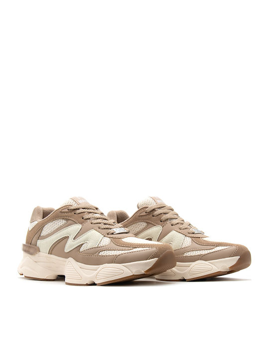 Women's Sneakers Nude-Ecru