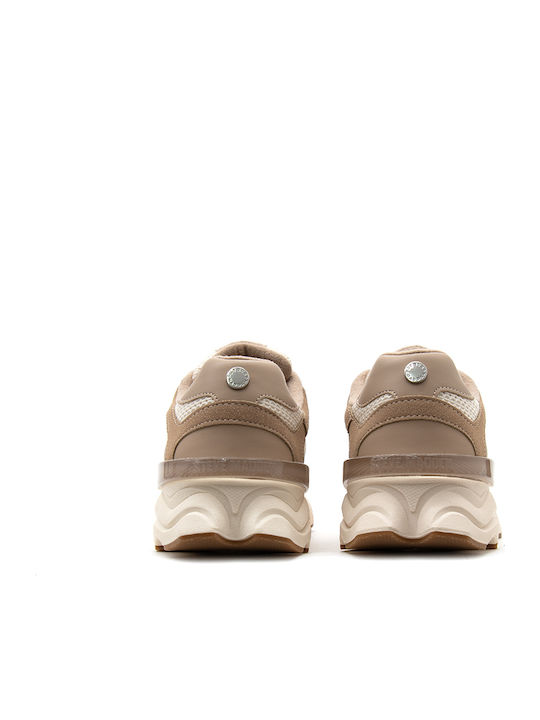 Women's Sneakers Nude-Ecru