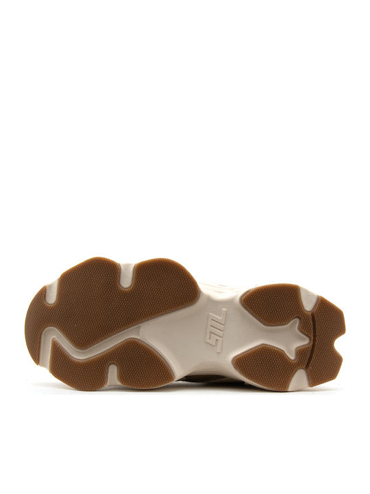 Women's Sneakers Nude-Ecru