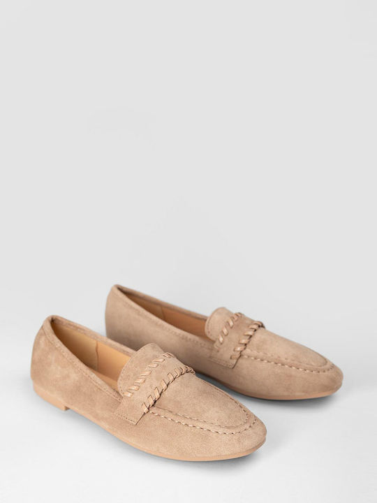 Γυναικεία Loafers σε Καφέ Χρώμα