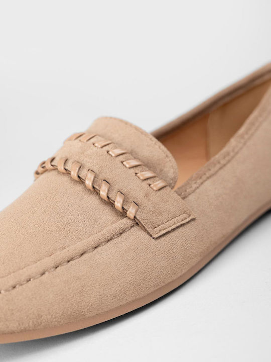 Γυναικεία Loafers σε Καφέ Χρώμα