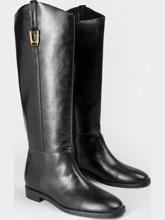 Damenstiefel Reiten Schwarz