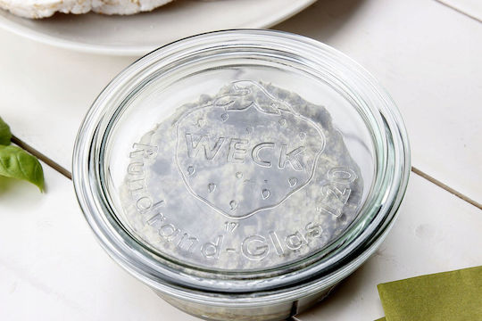 Weck Set of 6 General Use Transparent Glass Jars with Lid 100ml 6 Pieces