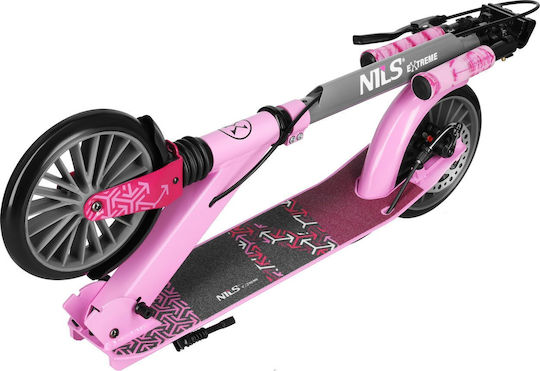 Nils Kinderroller Klappbares Lumia 2-Rad Rosa