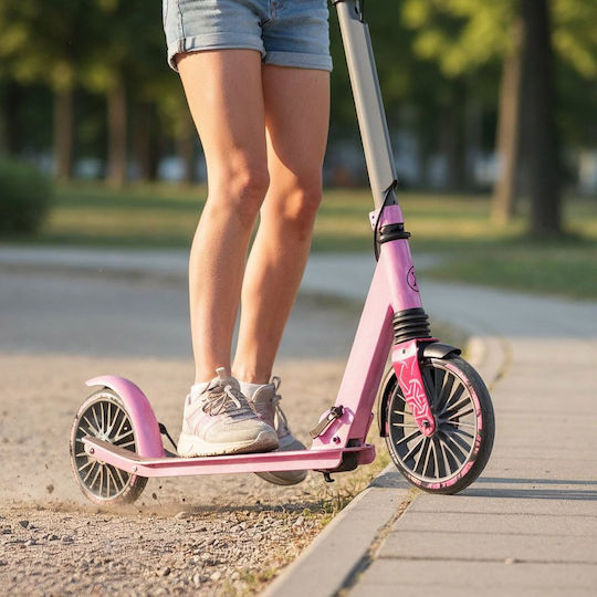 Nils Kinderroller Klappbares Lumia 2-Rad Rosa