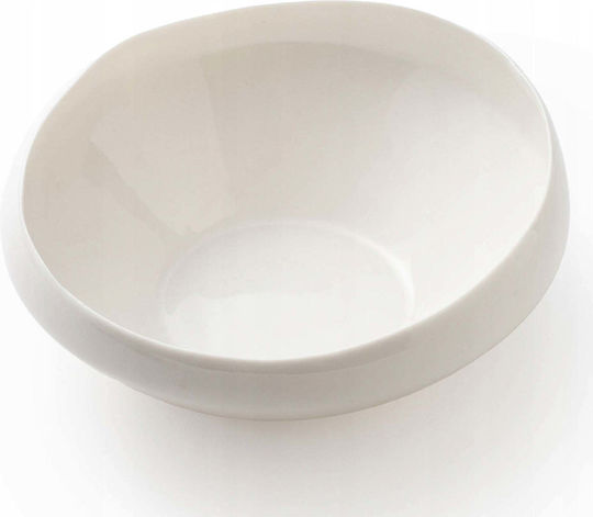 Verlo Round Porcelain Serving Bowl with Diameter 17cm