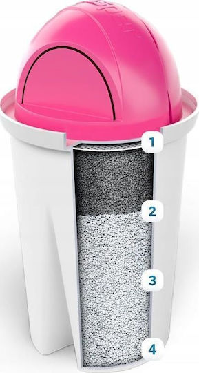 Wessper Резервен Филтър За Вода За Кана От Активен Въглен AquaClassic Magnez
