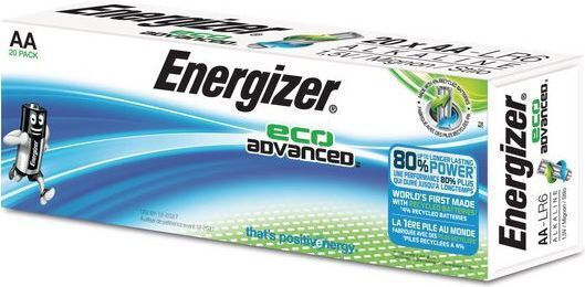 Energizer Max Plus Алкални батерии AAA 1.5V 20бр