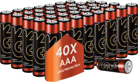 Uniross Alkaline-Batterien AAA 1,5V 40 Stück