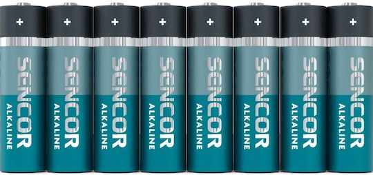 Sencor Duracell Alkaline-Batterien AA 1,5V Verpackung 8 Stück