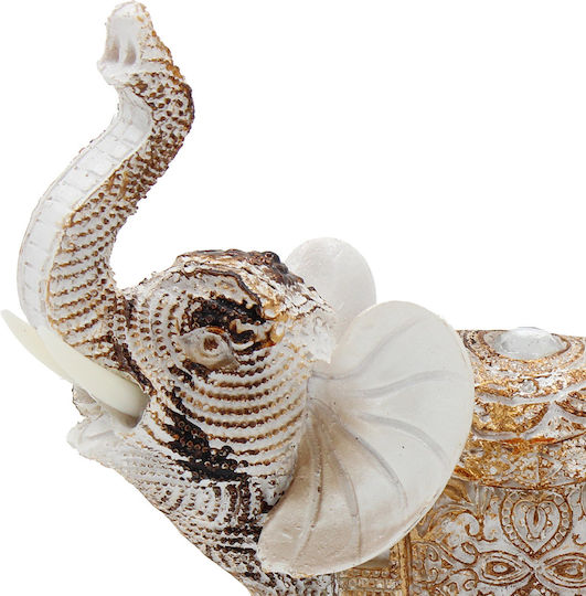Keskor Decorative Polyresin Elephant 12x5.5x14cm