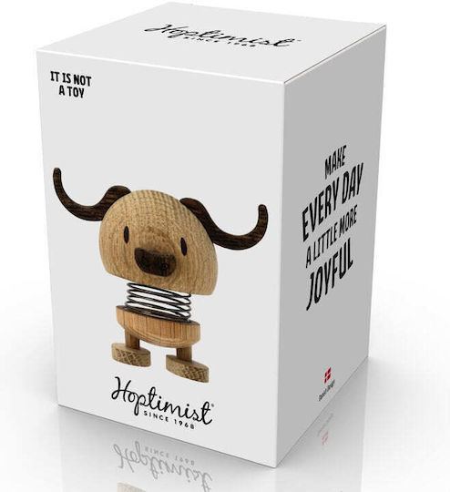 Hoptimist Декоративна Статуетка от Дърво 8.5см