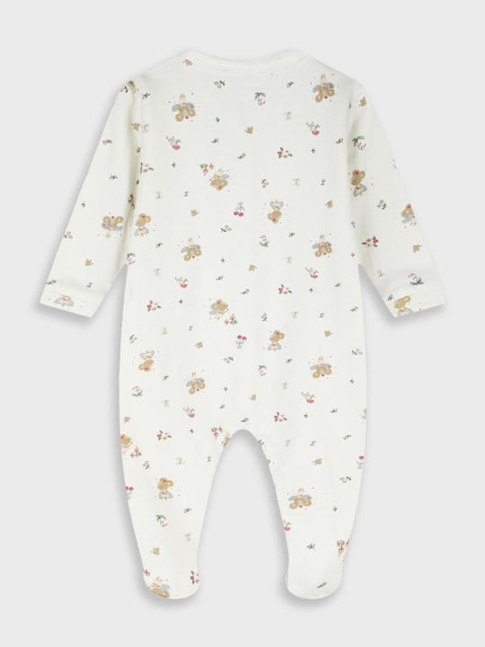 Energiers Baby-Strampler Ecru Energiers Baby-Strampler Ecru