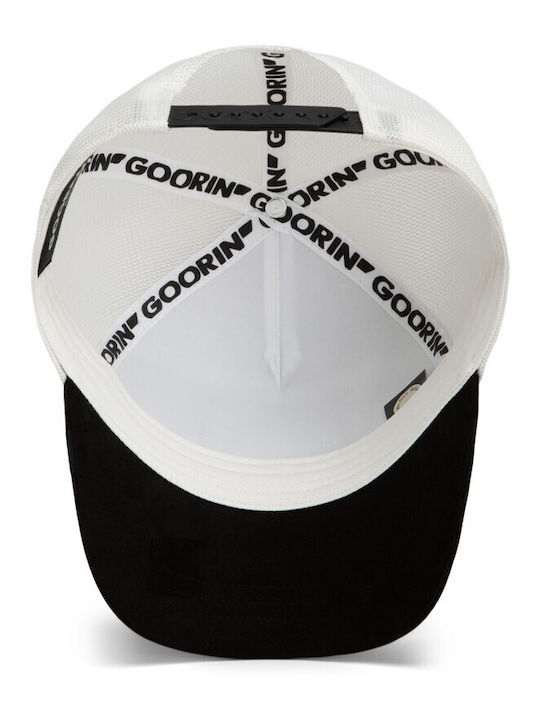Jockey Cap Suede Boss Bee Black-White Goorin Bros