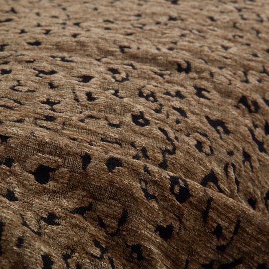 Nef-Nef Homeware Leopard Sesselüberwurf Chenille 170x180cm Grüne