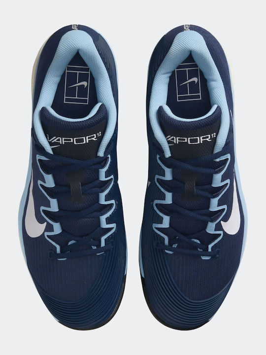 Nike Vapor 12 Мъжки Обувки за Тенис за Твърди Кортове Бели